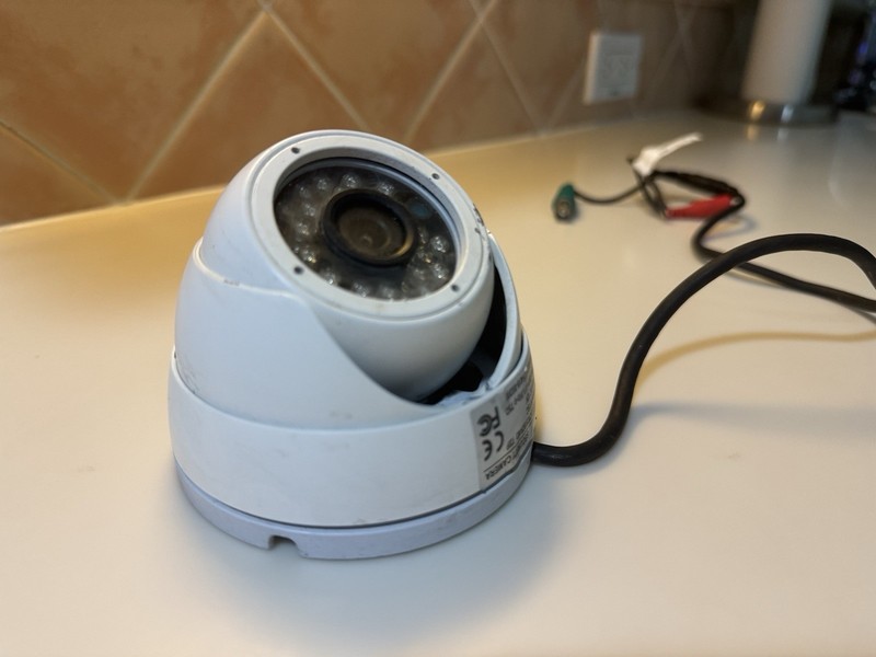 Used GESSD-CVC613CR-W3 720p HD Dome Security Camera AHD TVI CVI Analog gallery
