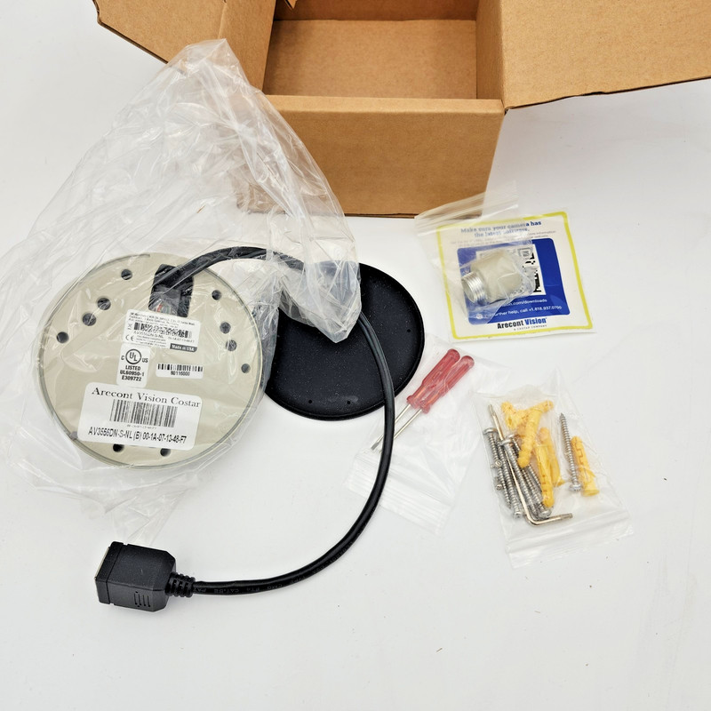 Arecont Vision Costar AV3556DN-S-NL 3MP MicroDome 2 Network IP Camera NEW... gallery