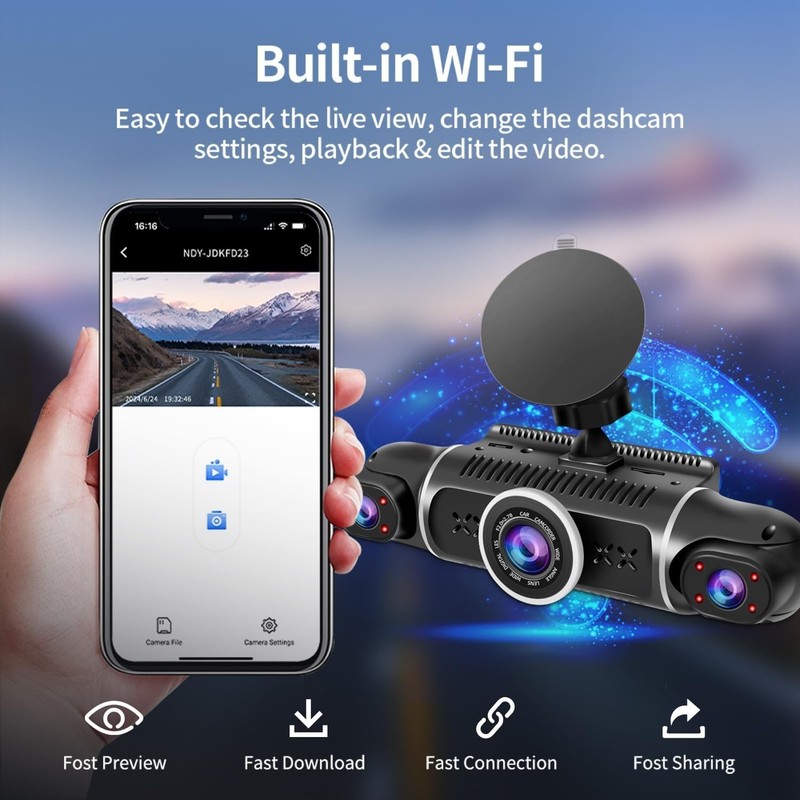 Mejor Camara De Seguridad FHD 1080P Para Carros De 360° Cámara De 4 Canales gallery