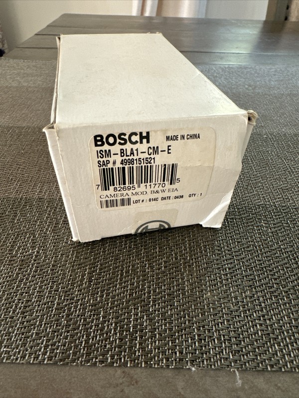 NEW Bosch Blue Line – ISM-BLA1-CM-E CAMERA MODULE B&W EIA