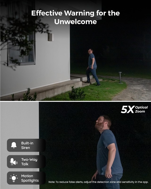 RLC-811A Color Night Vision Security Camera - 5X Optical Zoom & Smart Alerts gallery