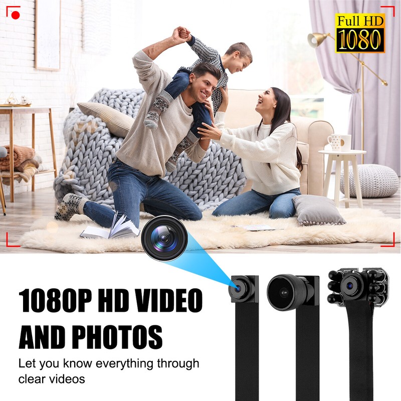 Mini Wireless Screw Camera Wifi IP Home Security 1080P Night Vision Video Cam gallery