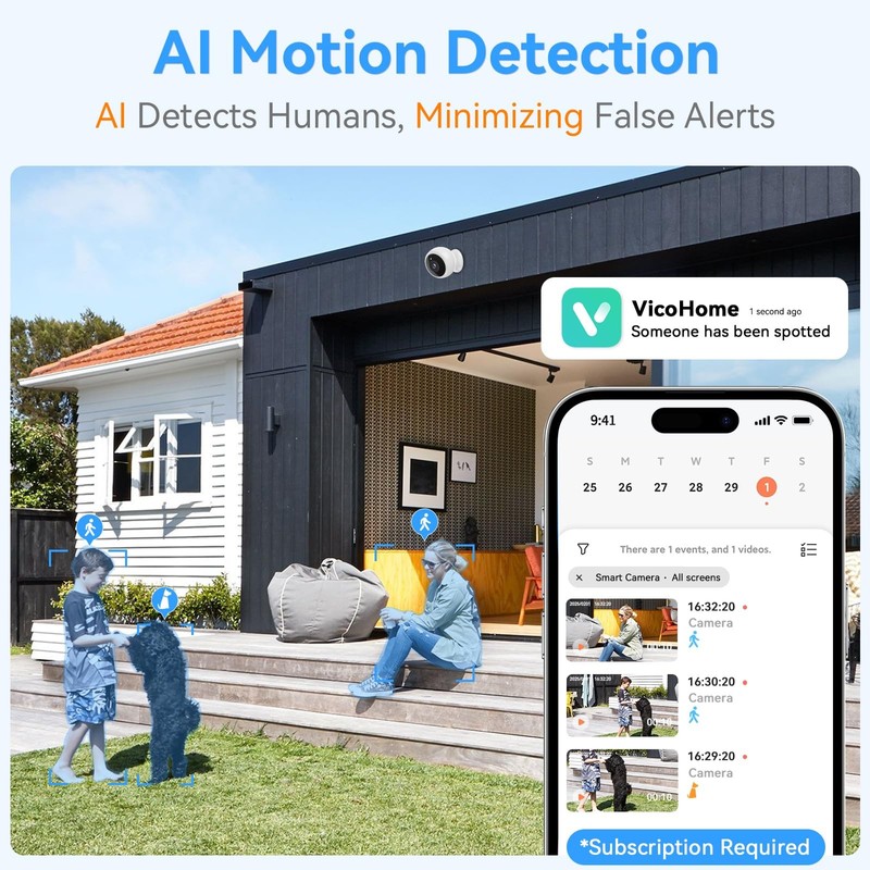 Camara De Seguridad Magnetica Inalambrica Với Deteccion De Movimiento IA gallery