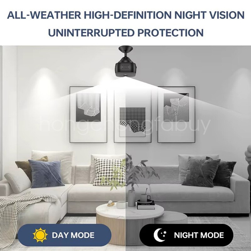 4K Wireless WiFi Cam Indoor Outdoor MINI HD IP Camera Home Security IR Night Cam gallery