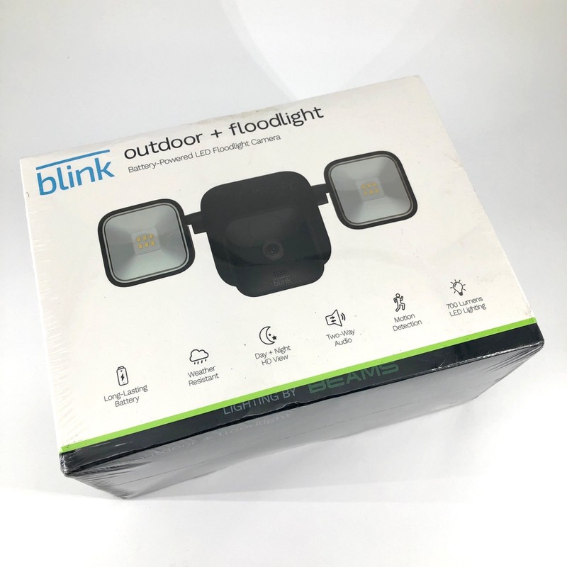 BRAND NEW | Blink Wireless Outdoor + Floodlight HD Security Camera Kit SEALED gallery