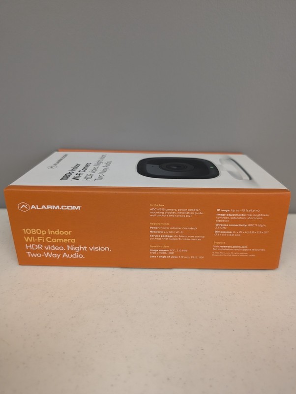 Alarm.com ADC-V515 1080p Indoor Wi-Fi Security Cam Two-Way Audio NEW!!! gallery
