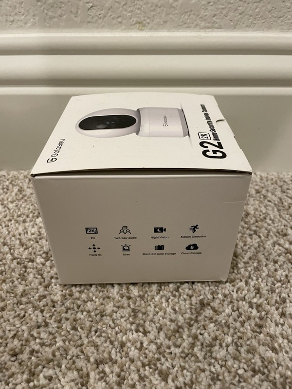 Galayou G2 2k Home Security Indoor Camera Never Used Open Box gallery
