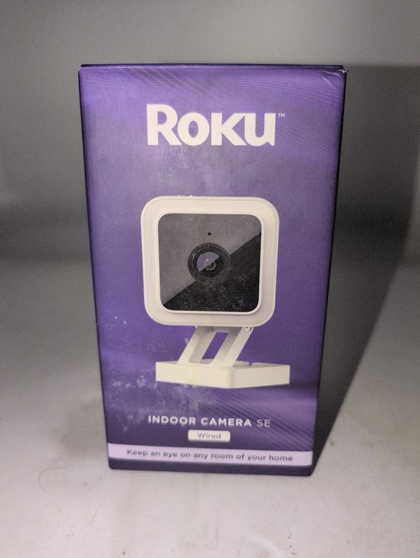 Roku - Outdoor Camera - Home Security - IP65 Weather Resistant Wired Security...