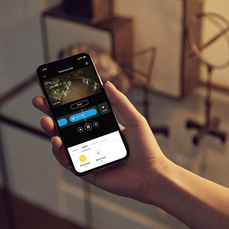 Spotlight Battery — Motion-Activated Spotlight, Bright Leds, Works with Amazon S gallery