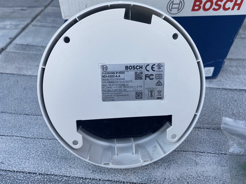 Bosch Flexidome ip 4000i 4502-NDI-A-A Surveillance Dome Camera new Damage Box gallery