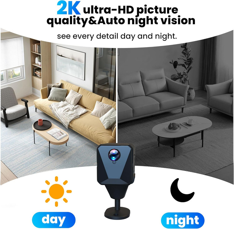 No Wifi Security Camera-2K Cellular Security Camera-Car Security Camera with Sim gallery