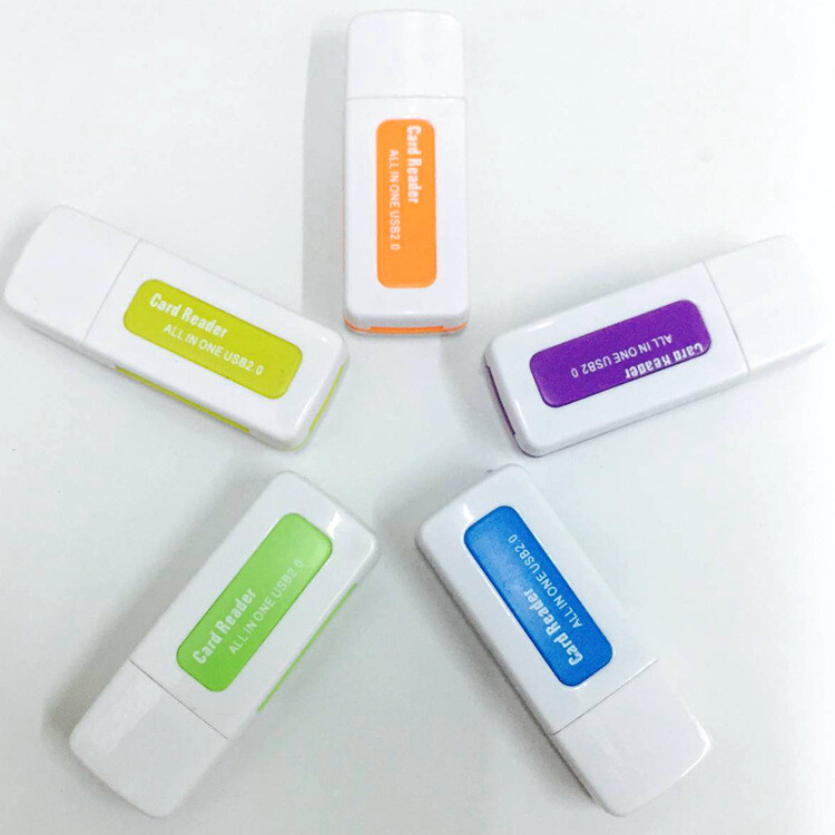 Multi-function High Speed USB 2.0 Micro SD TF T-Flash Memory Card Reader Adapter