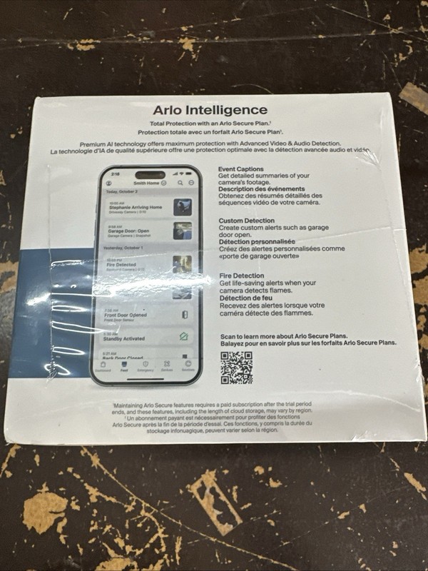 Arlo Pro 6 Wire-Free 2K Security Camera - White - 2 Pack New & Sealed G7 gallery