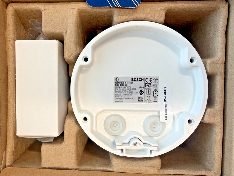 Bosch NDE-4502-AL Fixed Dome IP Outdoor 4000I IR Security Camera - White gallery