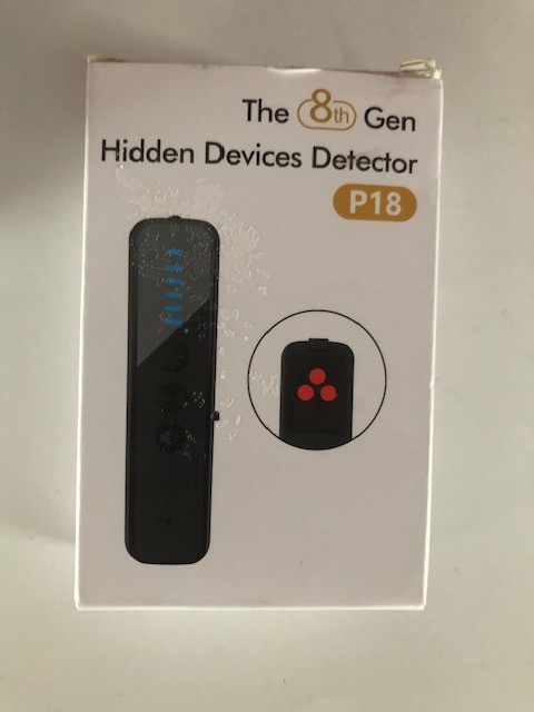Hidden Camera Detector Upgraded Portable RF Signal Scanner, Wireless Bug Finder