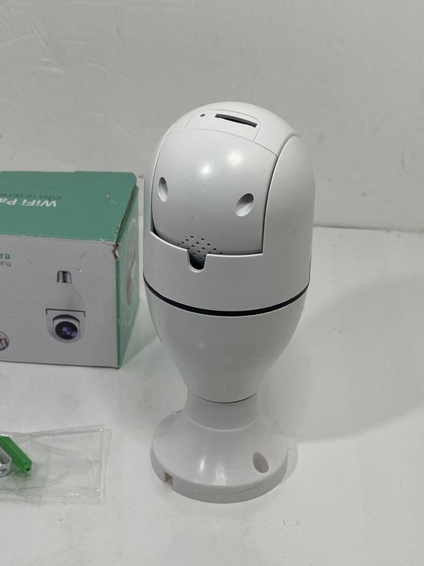 🐞 2pcs New PC HD 1080P 2.4Ghz Wifi E27 Bulb IP Camera Smart Home NEW - FL gallery