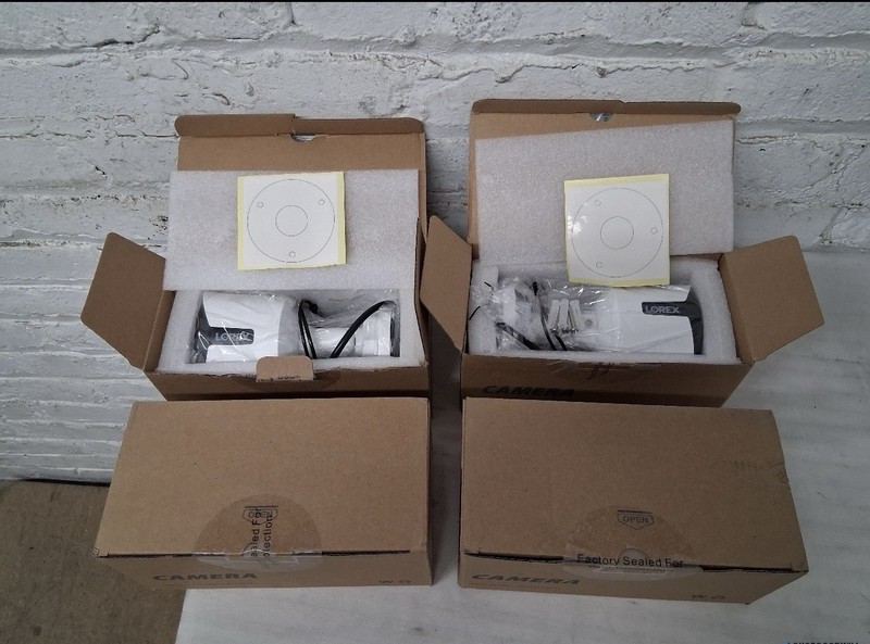 Lorex C581DA 5MP HD Active Deterrence Bullet Security Camera, New Set of 4 gallery