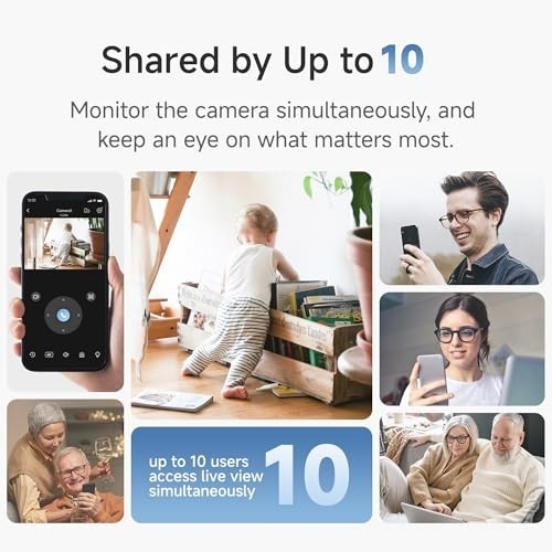 Noorio B200 Security Camera Wireless Outdoor Magnetic, 1080p Cameras White gallery