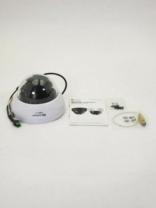 EverFocus - EDH5210W - HDcctv Camera Indoor 3 Axis Dome 3.6~16mm Lens - White gallery
