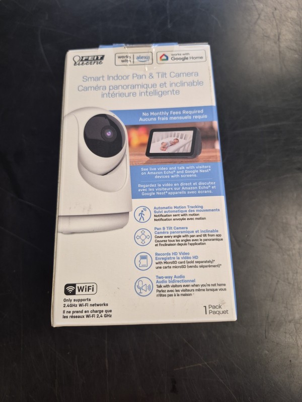 Feit Smart Home Plug-in Indoor Smart-Enabled Security Camera with Pan & Tilt gallery