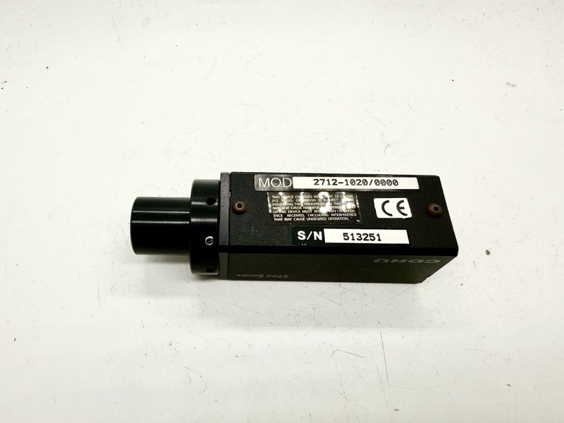 lot of 4 Cohu 2700 Series 2712-1020 camera gallery