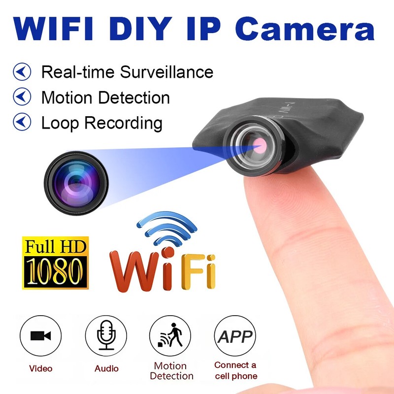 DIY WIFI IP Mini Camera Module Motion DV 1080P P2P Camera Video Recorder Home gallery