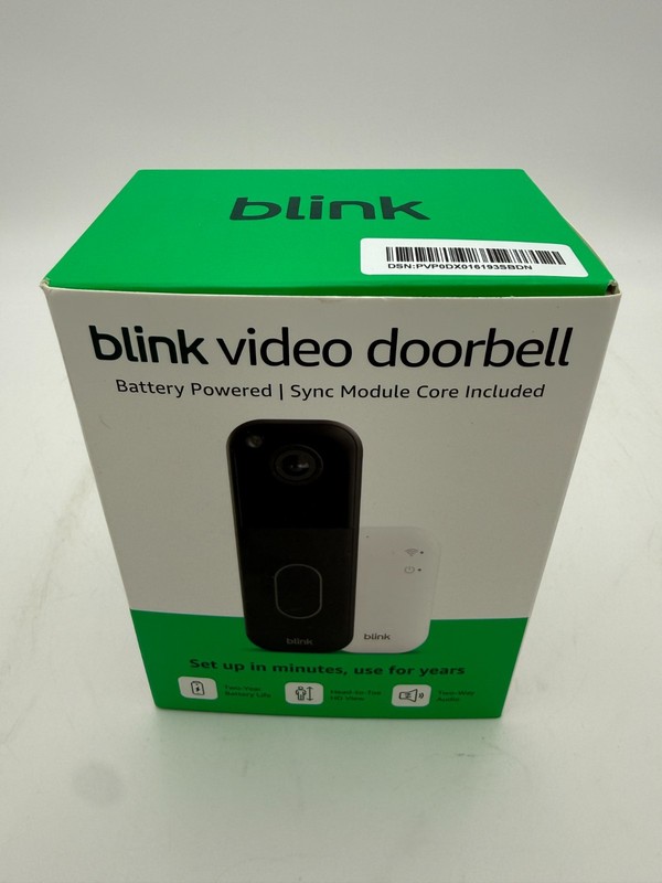 New Blink Video Doorbell – Head-to-toe HD view, Fast Shipping gallery