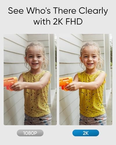 eufy Security Video Doorbell C31, 2K FHD, Battery or Wired, No Subscription |... gallery