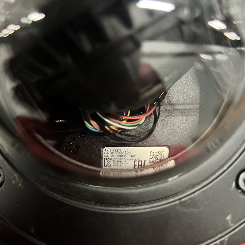 Axis P3227-LVE Network Dome Camera with Night Vision 5MP gallery