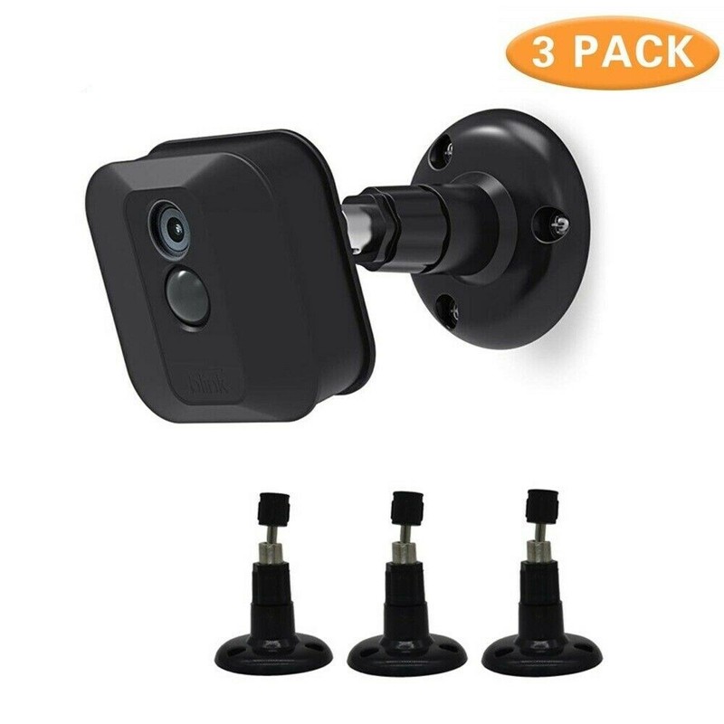 3X Adjustable 360° Wall Mount Bracket Holder For Blink XT/XT2 In/Outdoor Camera