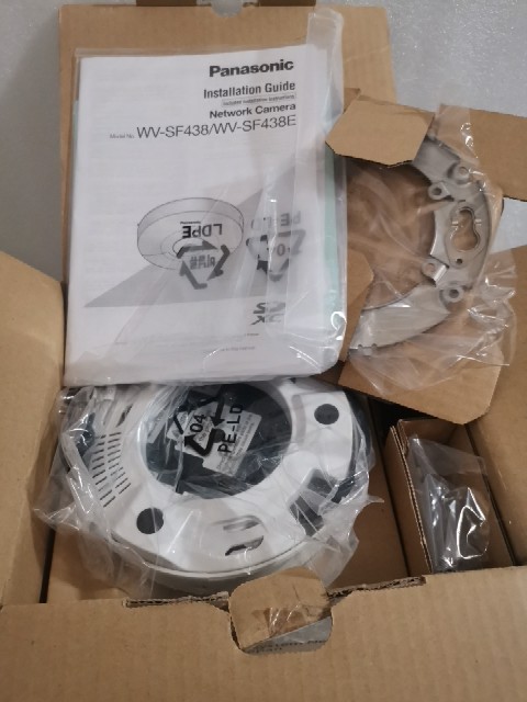 PANASONIC WV-SF438 Color CCTV Camera 3MP IP -M5s2 yy gallery