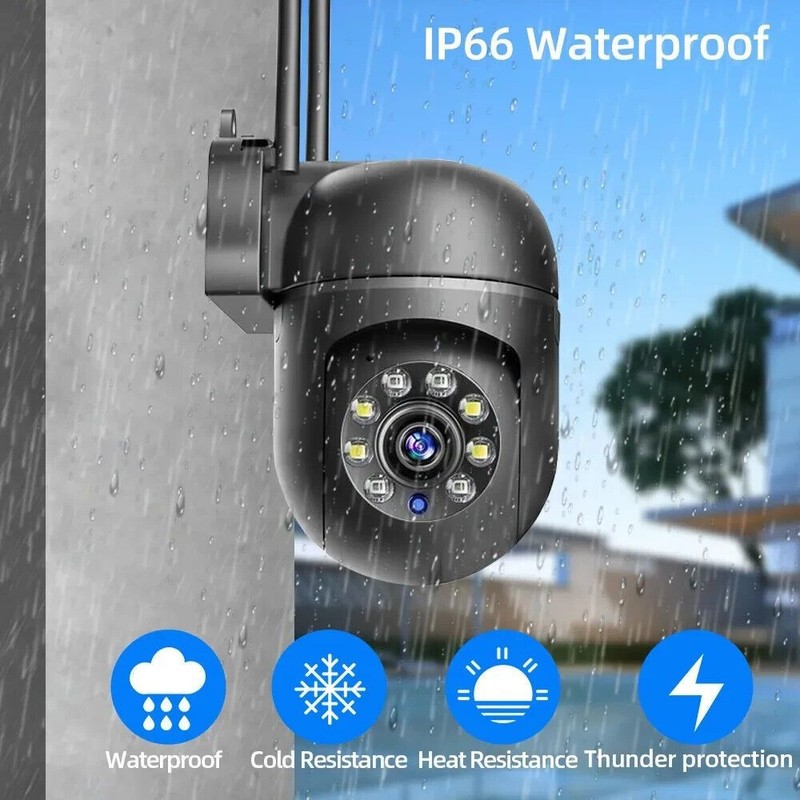 1080P WiFi HD Security Camera with Pan-Tilt, Night Vision & Motion Detection gallery