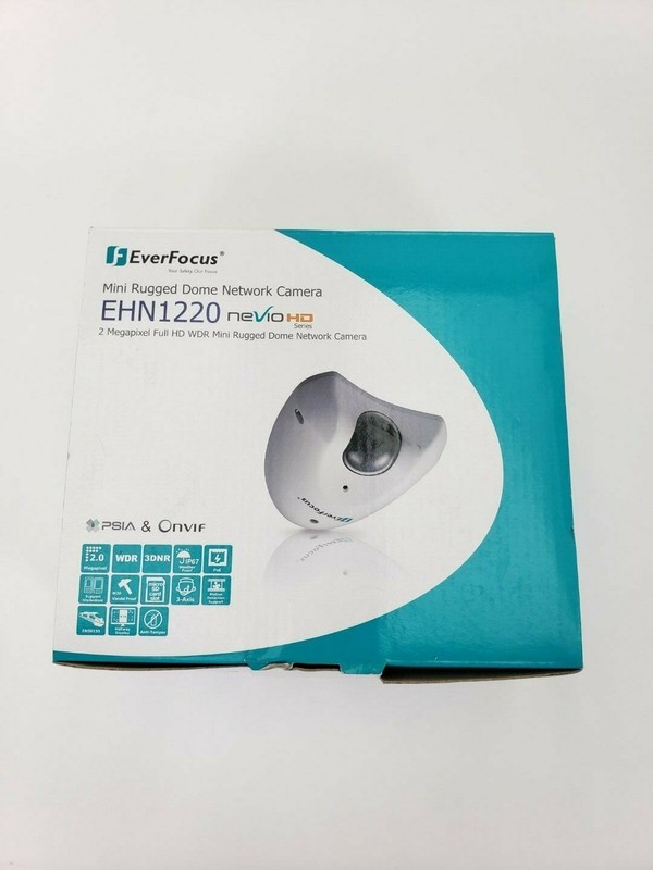 EverFocus - 2 Megapixel Full HD WDR Mini Rugged Dome Network Camera - EHN1220/3 gallery