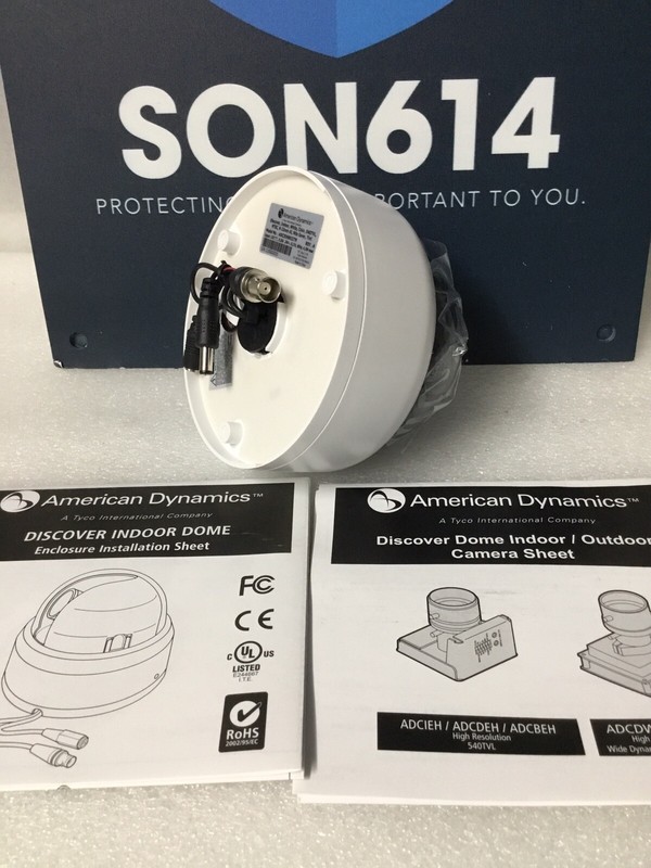 Security Color Camera W/540TVL 9-22m NTSC NiteSaver 4 Low Light ADCIEH0922TN NEW gallery