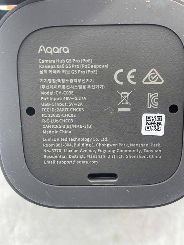 Aqara Camera Hub G5 Pro PoE CH-C03E 4MP Outdoor Security Camera True Color- OB gallery