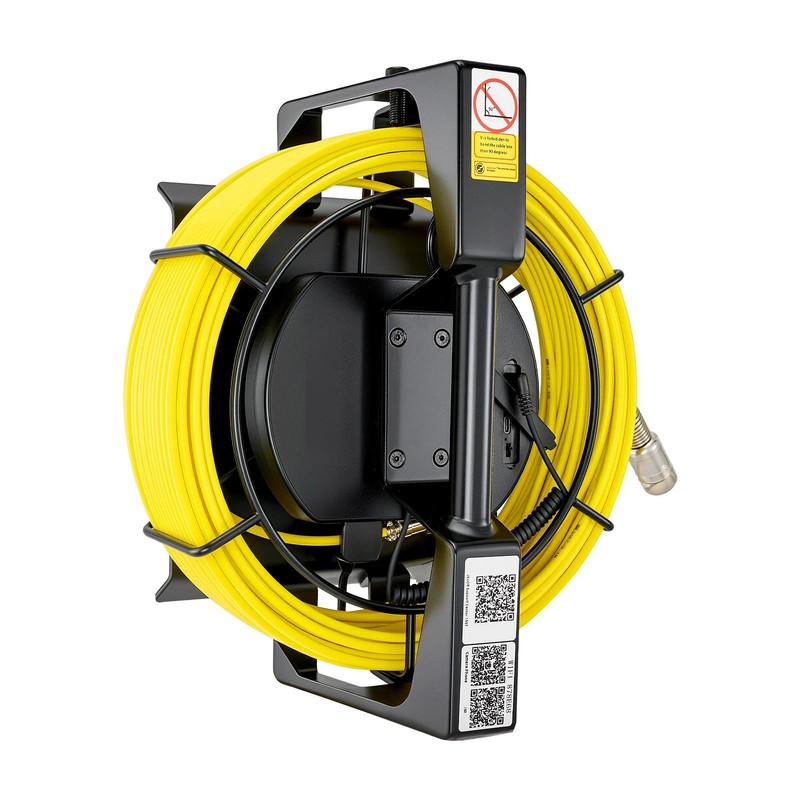 2026 WiFi Sewer Inspection Camera with 65.6ft Cable & LED Lights