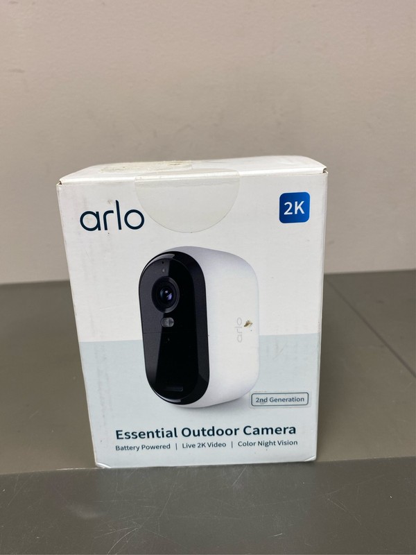 Arlo Essential Outdoor Camera (2nd Generation) Indoor/Outdoor 1-Channel 1-Camera
