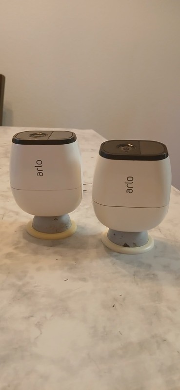 2 NETGEAR Arlo Pro VMC4030 1080 Wireless Cameras Surveillance Security
