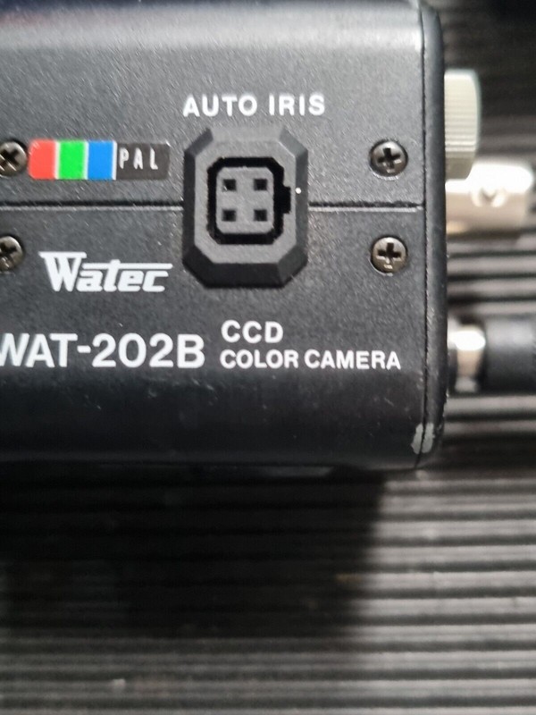 WATEC WAT-202C CCD COLOUR CAMERA W/ COMPUTAR MACRO 10X LENS W/ AD-901 POWER SUPP gallery