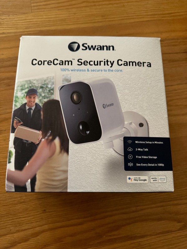 Swann CoreCam Wireless Security Camera wifi SWIFI-CORECAM