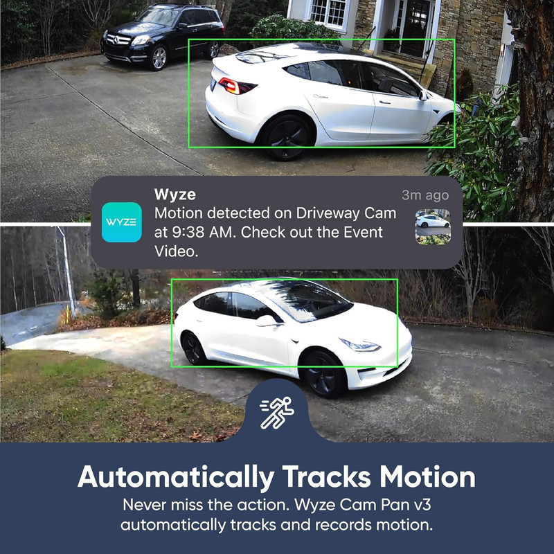1080P 360° Smart Security Camera with Night Vision & Motion Tracking gallery