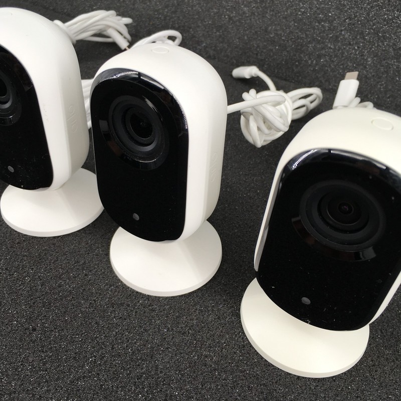 Arlo Essential VMC2060 Indoor Wired HD Security Camera READ! - (4 PACK) gallery
