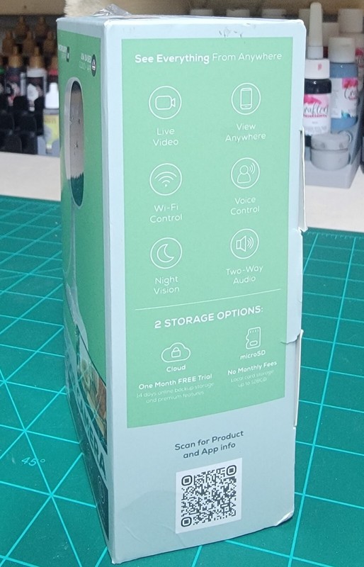 Merkury Smart Indoor Camera | 1080P HD Wi-Fi Security | Night Vision & App gallery