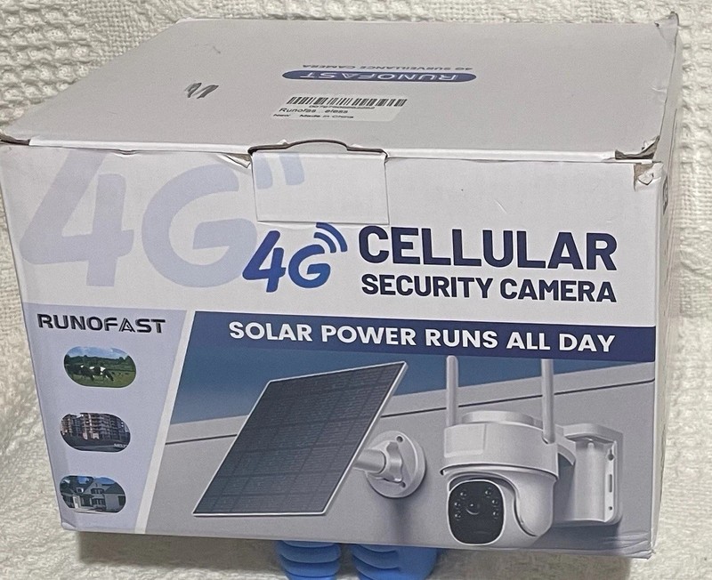 4G LTE Cellular Security Camera Solar Outdoor 2K HD No WiFi IP66 Night Vision