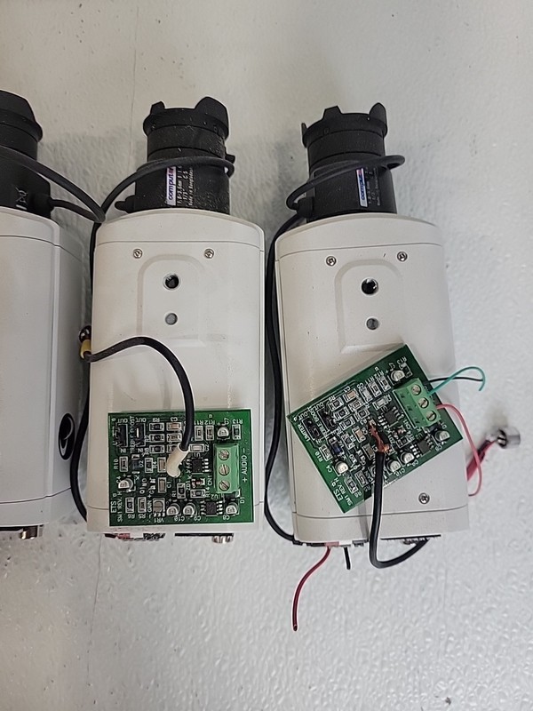 Lot Of 6 American Dynamics ADCA55XN Security Cameras Used gallery