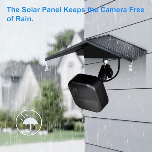 Solar Panel for Blink Camera Outdoor 4, 2K+, 3rd Gen, XT, XT2 – Continuous 1 gallery