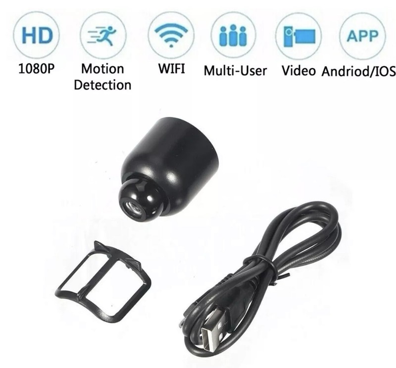 1080P Mini Camera WiFi HD IP Night Vision Camcorder Home Security Cam