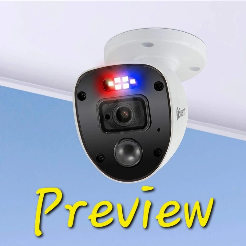 Swann PRO-1080SL Enforcer 1080p Full HD Add On Security Camera White Home CCTV gallery