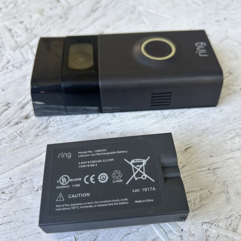 ring video doorbell 2 With Battery *For Parts Read* 8VR1S7 - 0ENO gallery