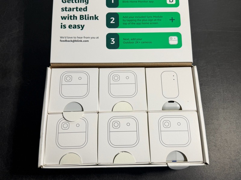 Blink Outdoor 2K+ 5-Camera System Wireless Security Cameras w/ Sync Module New gallery